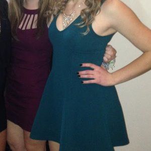 Teal Dress